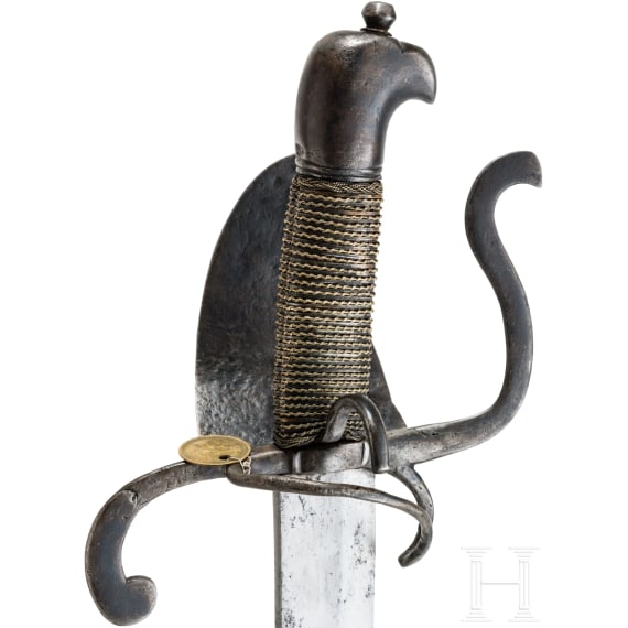 A heavy South German or Swiss cavalry sabre with Stantler blade, 3rd quarter of the 16th century