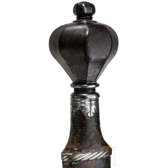 A large German hand-and-a-half sword with Solingen blade, circa 1570