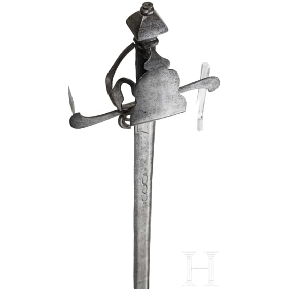 An Austrian cavalry sword with basket hilt, circa 1580