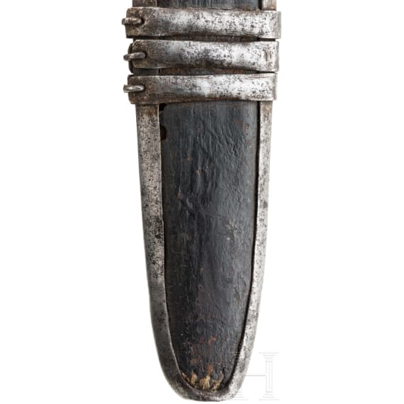 A Venetian Schiavona with scabbard, 2nd half of the 16th century