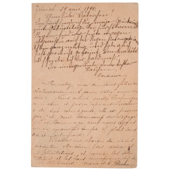 Robert Wilhelm Bunsen - Offizierskreuz der franz&ouml;sischen Ehrenlegion, verliehen 1861