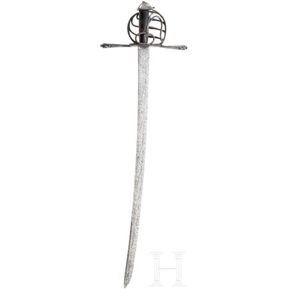 An Austrian basket hilt saber, end of 16th century