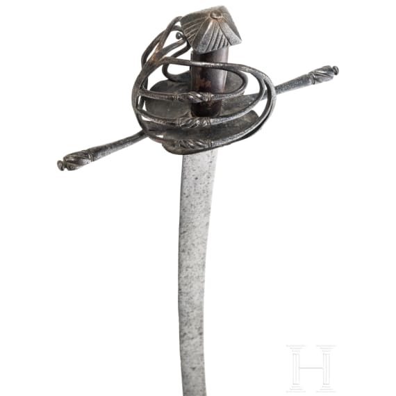 An Austrian basket hilt saber, end of 16th century