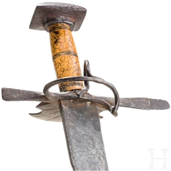 An Austrian campaign sabre (Dussack), last quarter of the 16th century