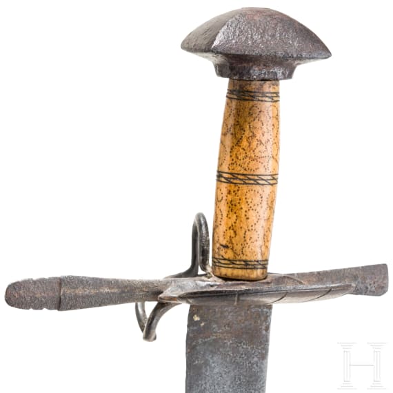 An Austrian campaign sabre (Dussack), last quarter of the 16th century