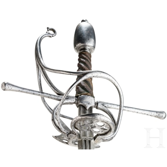 A German military rapier by Heinrich Pather of Solingen, circa 1600