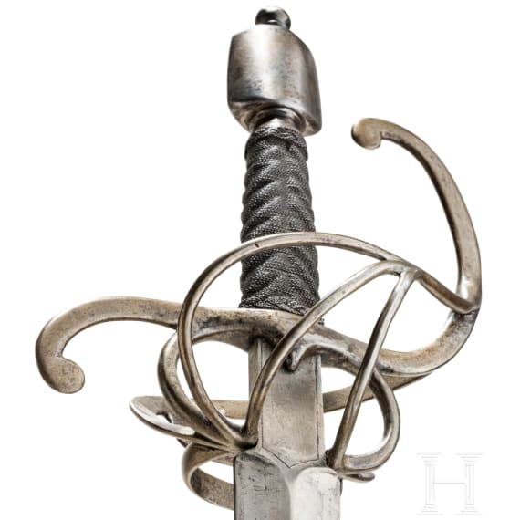 A heavy military rapier by Wolfgang Stantler of Munich, circa 1600