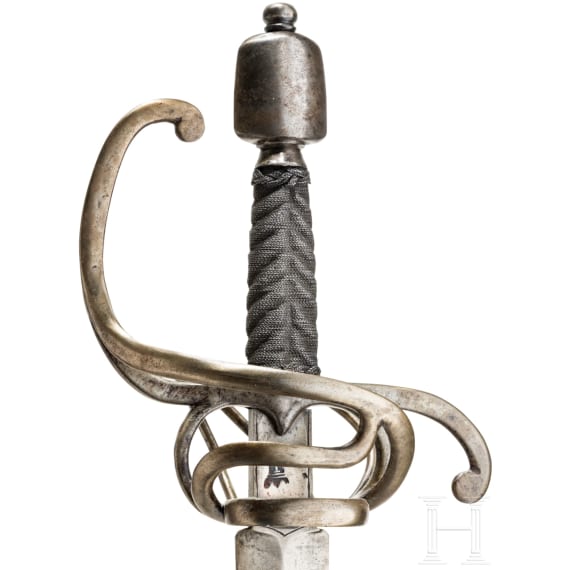 A heavy military rapier by Wolfgang Stantler of Munich, circa 1600