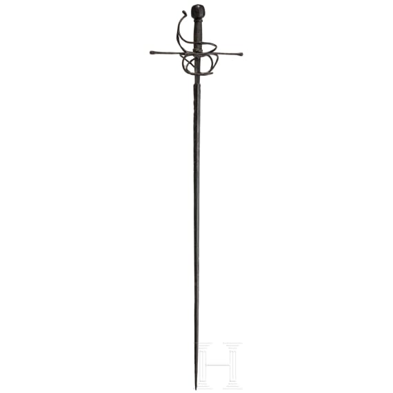 A German military rapier, ca. 1600