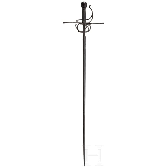 A German military rapier, ca. 1600
