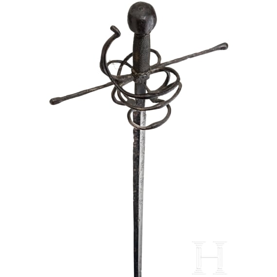 A German military rapier, ca. 1600