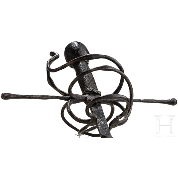 A German military rapier, ca. 1600