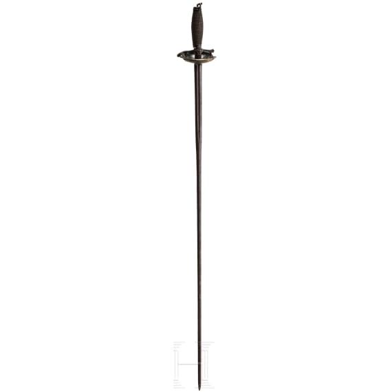 A rapier blade with remnants of a later hilt, Clemens Koller in Solingen, around 1600