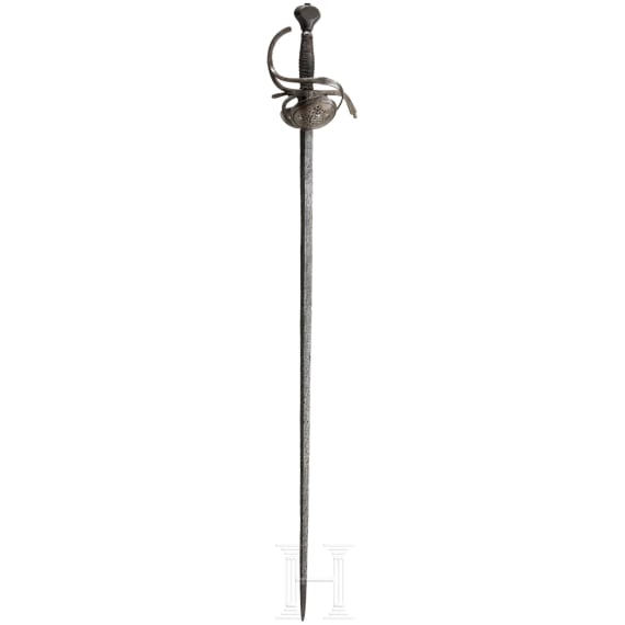 A German military rapier, ca. 1620