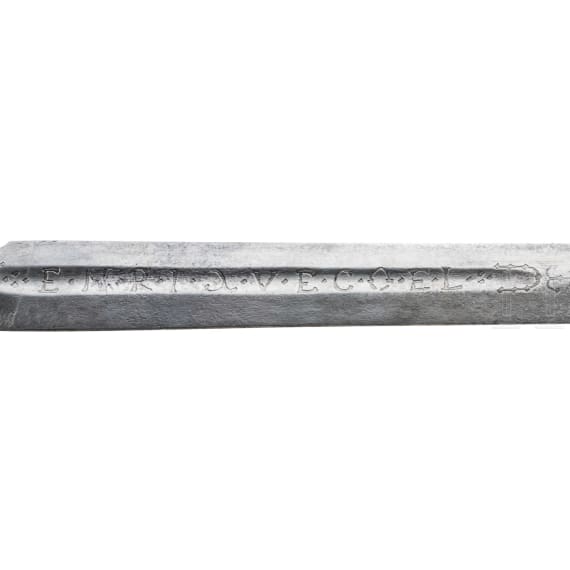 A German military rapier, probably Solingen, circa 1620