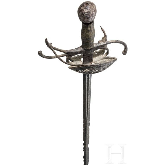 A German rapier of the Pappenheim type, ca. 1620