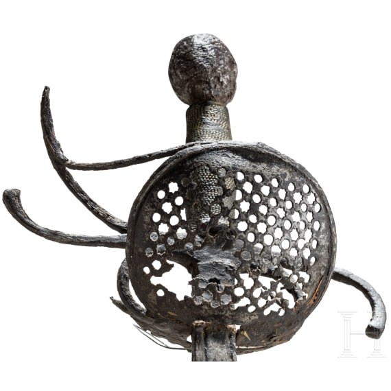 A German rapier of the Pappenheim type, ca. 1620
