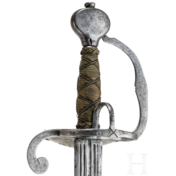A campaign sword by Clemens Keuler of Solingen, circa 1630