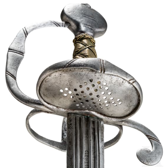 A campaign sword by Clemens Keuler of Solingen, circa 1630