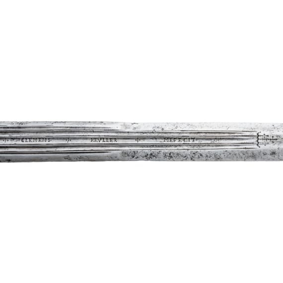 A campaign sword by Clemens Keuler of Solingen, circa 1630