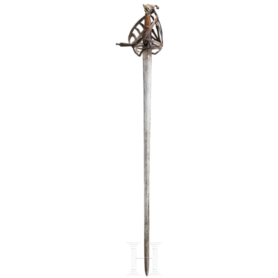A Venetian sword (Schiavona), first half of the 17th century