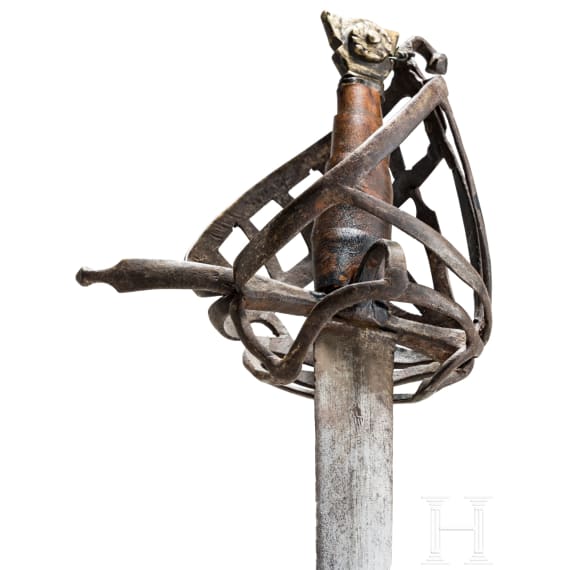 A Venetian sword (Schiavona), first half of the 17th century