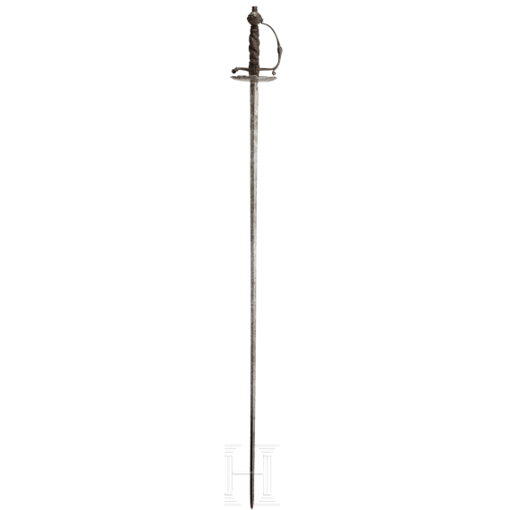A Dutch cup-hilt-rapier, ca. 1660