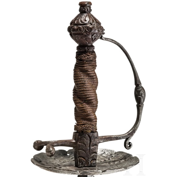 A Dutch cup-hilt-rapier, ca. 1660