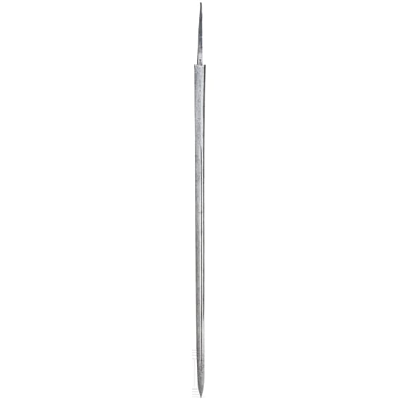 A Solingen campaign sword blade with Basel arsenal mark, ca. 1680