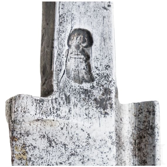 A Solingen campaign sword blade with Basel arsenal mark, ca. 1680
