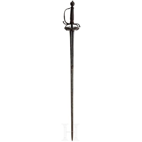 A military rapier, France, circa 1680