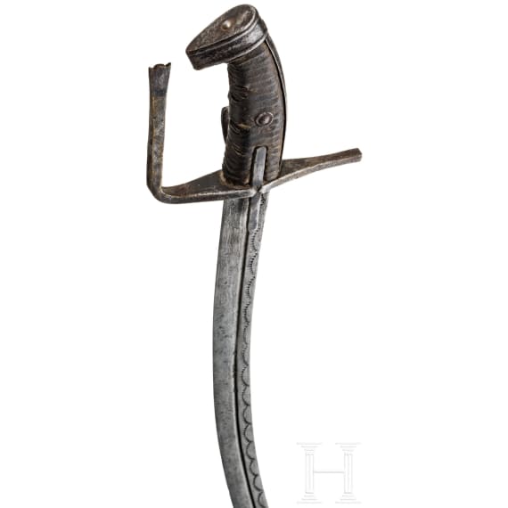 An Austrian hussar's sabre, late 17th century
