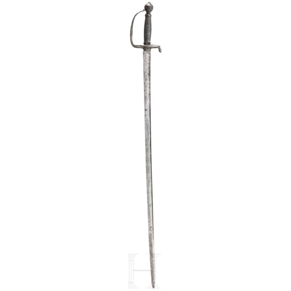 A French campaign sword, late 17th century