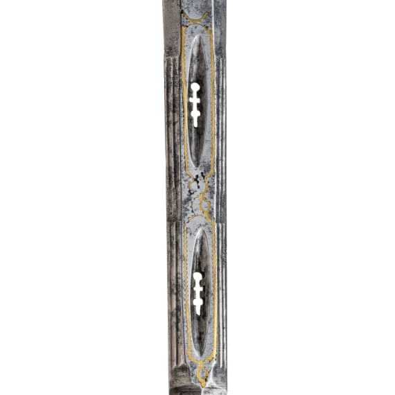 A Brescian smallsword with chiselled hilt, circa 1690/1700