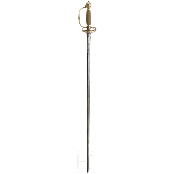 A German small-sword, circa 1720