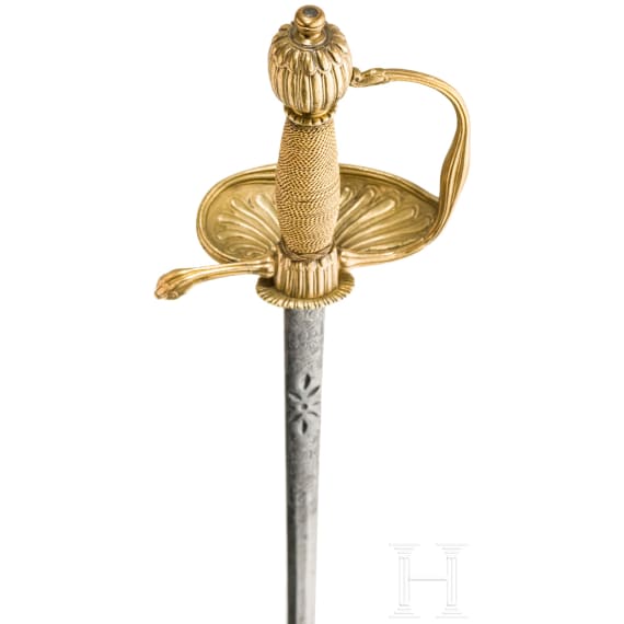 A German small sword, 1st half of the 18th century