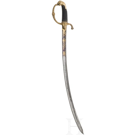 S&auml;bel f&uuml;r Offiziere der leichten napoleonischen Kavallerie, um 1810