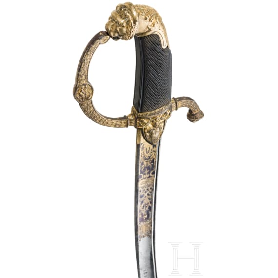 S&auml;bel f&uuml;r Offiziere der leichten napoleonischen Kavallerie, um 1810