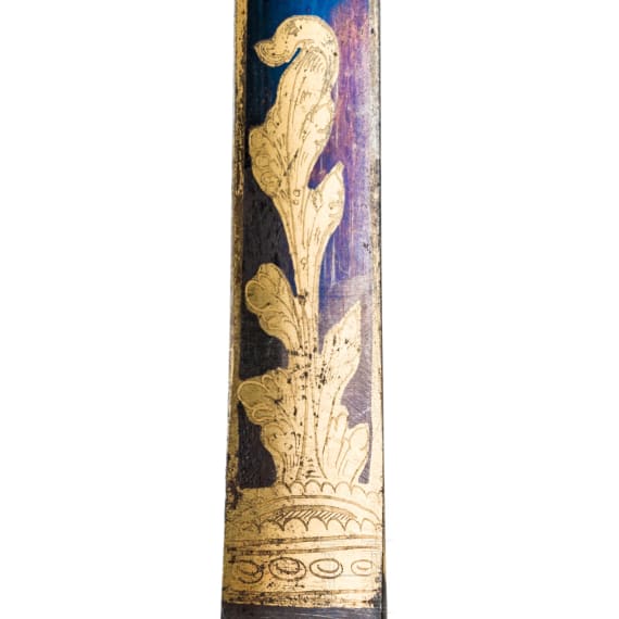 A fine French smallsword with outstanding chiselled hilt, circa 1750