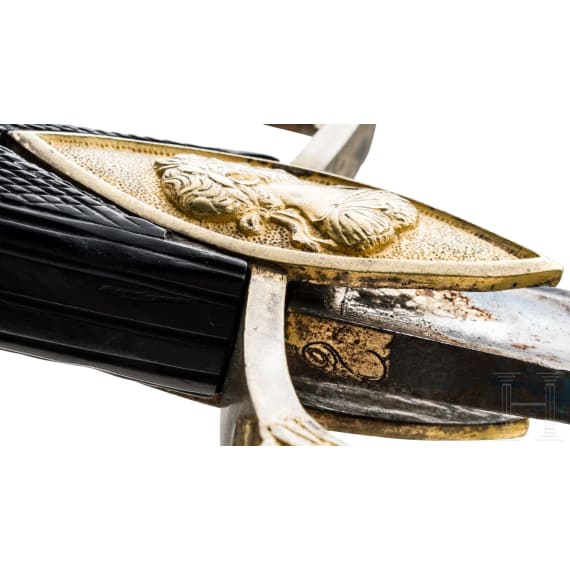 S&auml;bel f&uuml;r Offiziere der leichten napoleonischen Kavallerie, um 1810