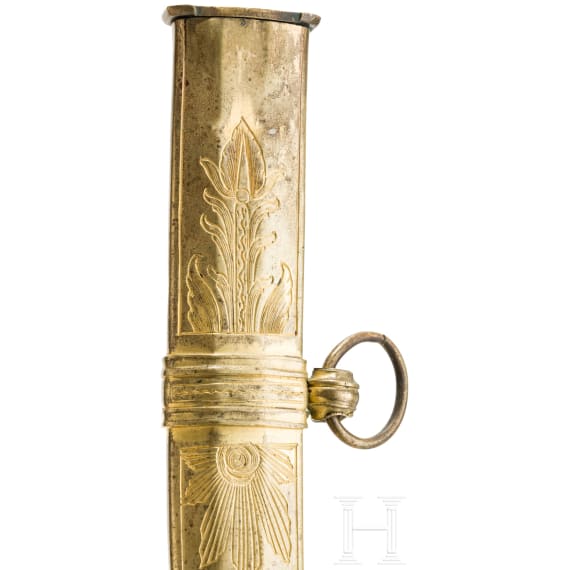 S&auml;bel f&uuml;r Offiziere der leichten napoleonischen Kavallerie, um 1810
