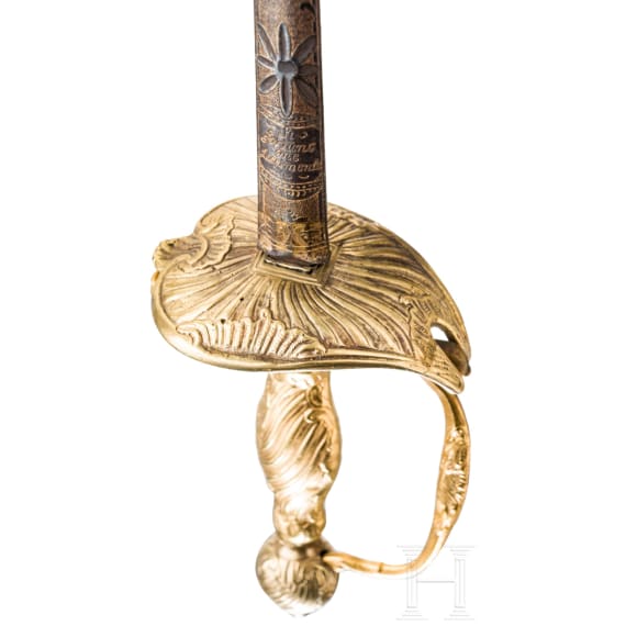 An officer's small sword, second half of the 18th century