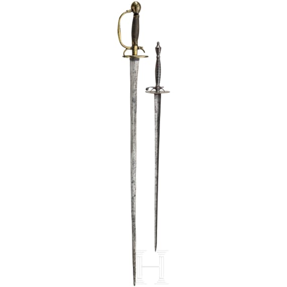 Two German smallswords, 2nd half of the 18th century