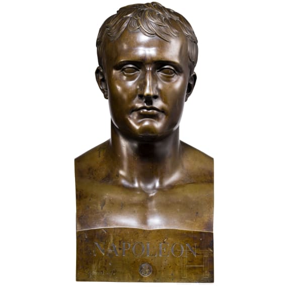 Chaudet Antoine Denis (1763 - 1810) - monumentale Napoleonb&uuml;ste, 19. Jhdt.