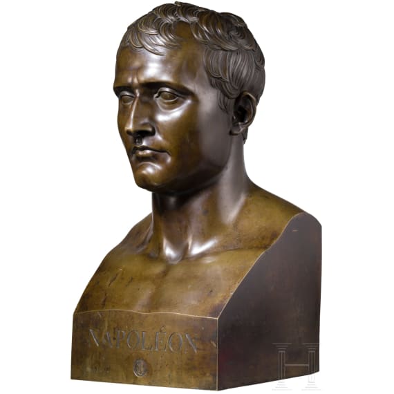 Chaudet Antoine Denis (1763 - 1810) - monumentale Napoleonb&uuml;ste, 19. Jhdt.