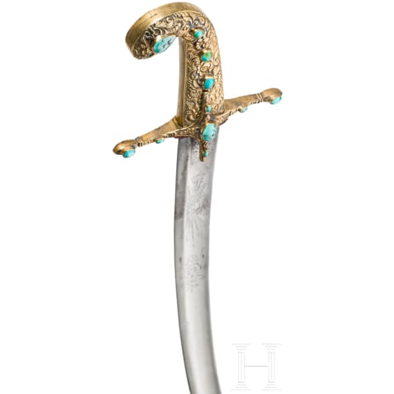 A Hungarian magnate's sabre, mid 19th century