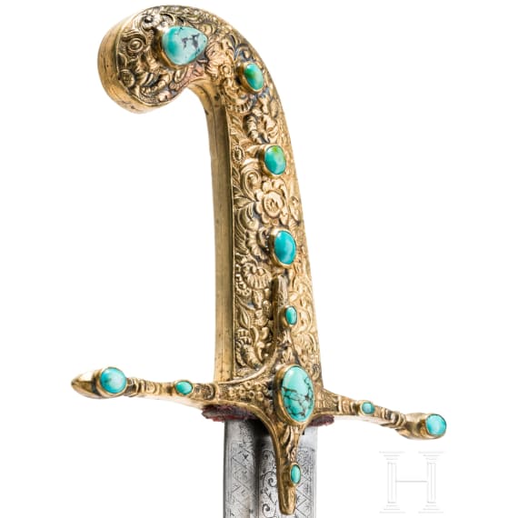 A Hungarian magnate's sabre, mid 19th century