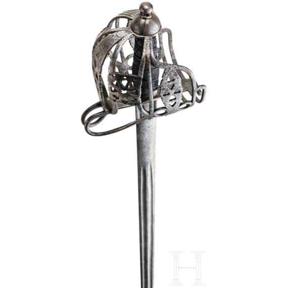 A Scottish broadswords, mid 19th century