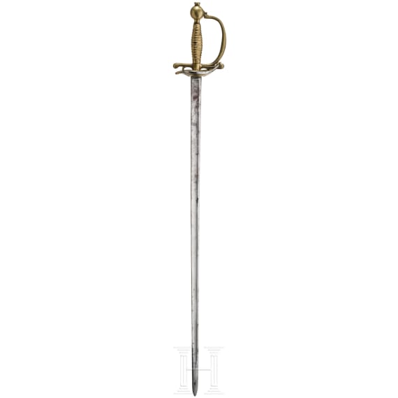 An Italian officer's sword, mid-19th century