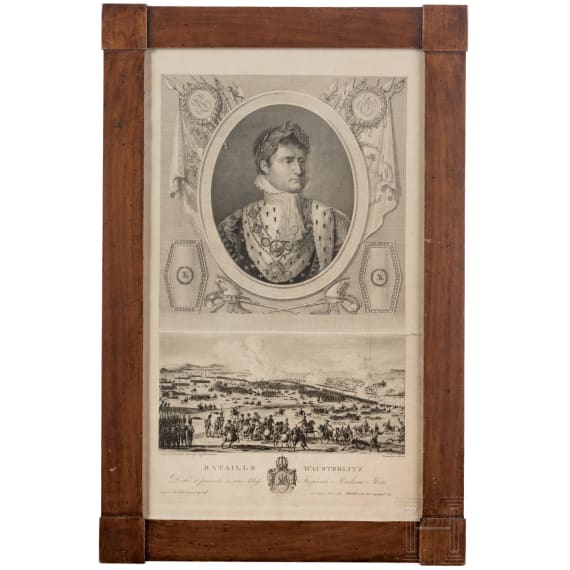 Pierre Audouin (1768 - 1822) und Jean Duplessi-Bertaux (1747 - 1820) - Bataille d'Austerlitz, Paris, fr&uuml;hes 19. Jhdt.